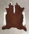 Hereford XX-Large Brazilian Cowhide Rug 8'1