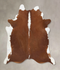Hereford XX-Large Brazilian Cowhide Rug 7'10