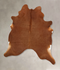 Solid Brown XX-Large Brazilian Cowhide Rug 8'2