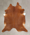 Solid Brown XX-Large Brazilian Cowhide Rug 8'9