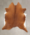 Solid Brown XX-Large Brazilian Cowhide Rug 7'9