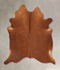 Solid Brown X-Large Brazilian Cowhide Rug 7'0