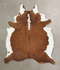 Hereford XX-Large Brazilian Cowhide Rug 8'5