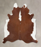 Hereford XX-Large Brazilian Cowhide Rug 8'8