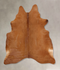 Solid Brown X-Large Brazilian Cowhide Rug 7'7