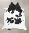 Black and White XX-Large Brazilian Cowhide Rug 8'9