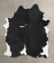 Black and White XX-Large Brazilian Cowhide Rug 8'6