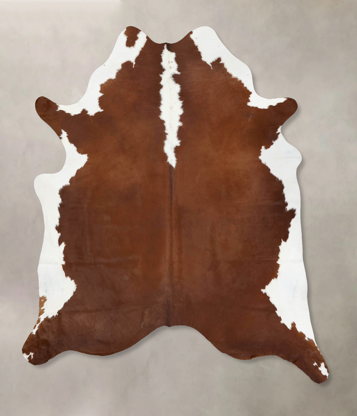 Hereford XX-Large Brazilian Cowhide Rug 9'1"H x 7'5"W #B13946 by Hudson Hides