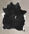 Black and White X-Large Brazilian Cowhide Rug 7'8