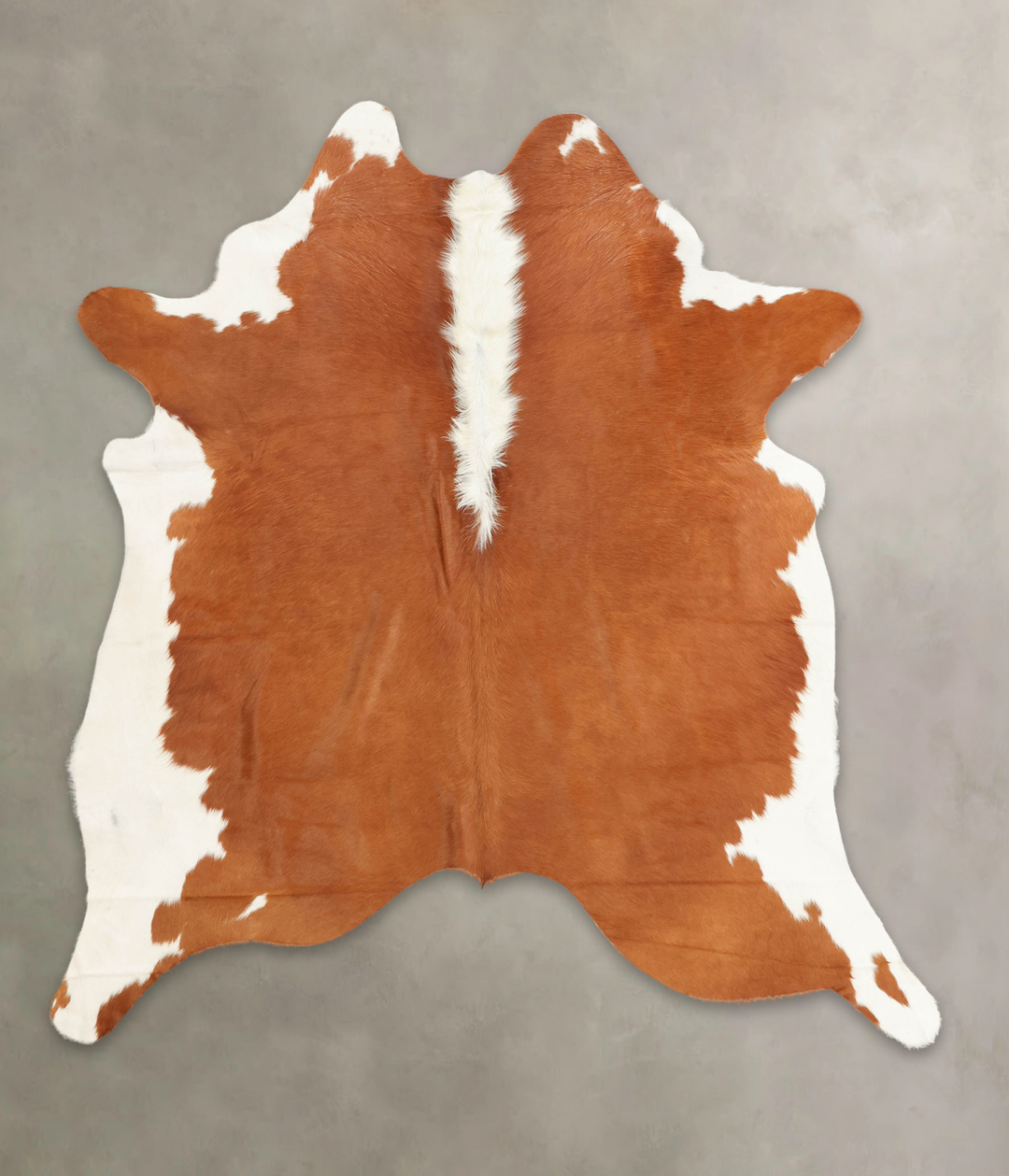 Hereford X-Large Brazilian Cowhide Rug 7'3"H x 6'8"W #B1412 by Hudson