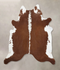 Hereford XX-Large Brazilian Cowhide Rug 7'10