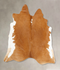Brown and White Regular X-Large Brazilian Cowhide Rug 6'8