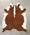 Hereford XX-Large Brazilian Cowhide Rug 8'4