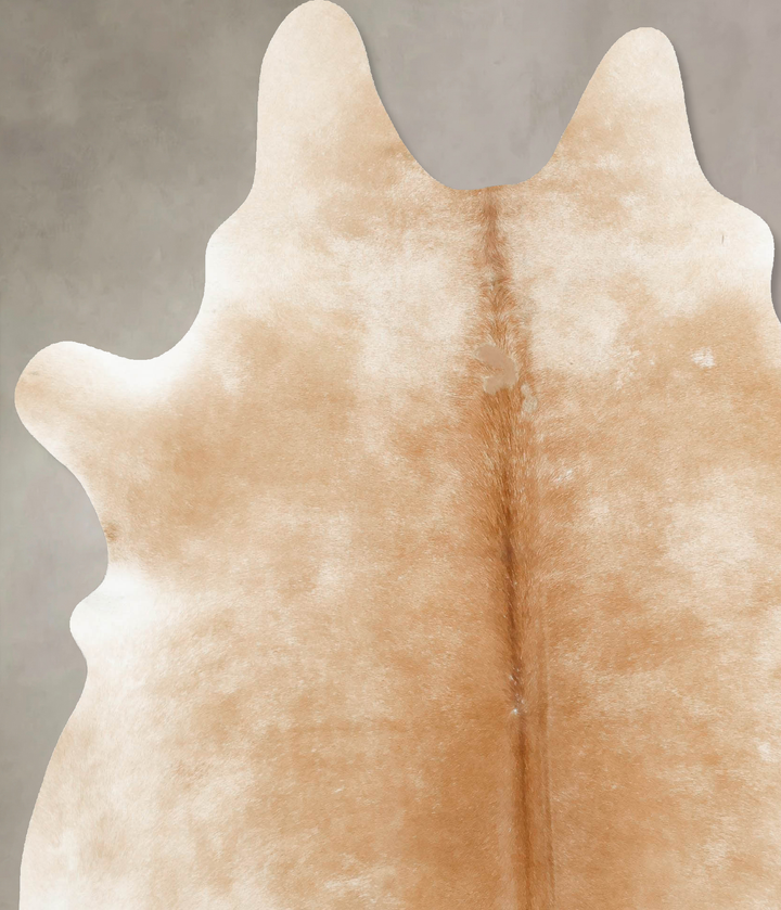 Palomino XX-Large Brazilian Cowhide Rug 7'11"H x 6'6"W #B14750 by Hudson Hides