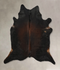 Chocolate X-Large Brazilian Cowhide Rug 7'2