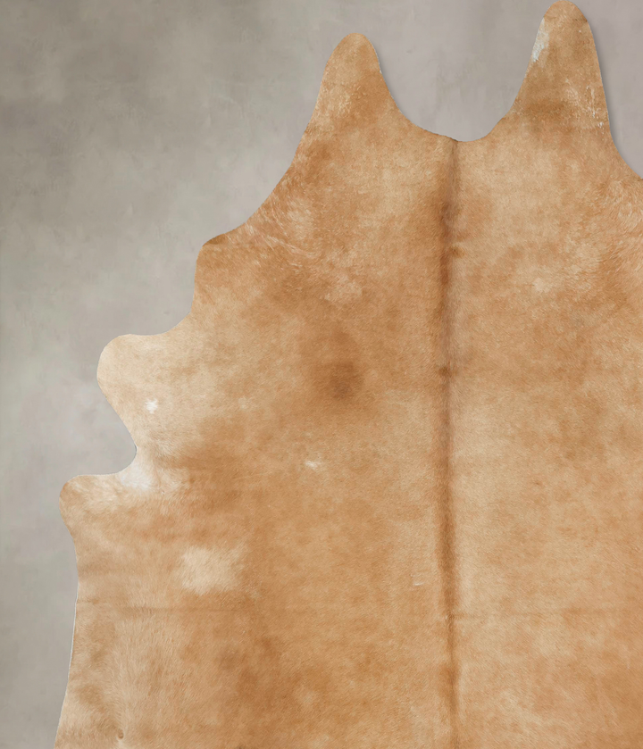 Beige XX-Large Brazilian Cowhide Rug 8'10"H x 7'6"W #B14913 by Hudson Hides
