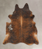 Dark Brindle XX-Large Brazilian Cowhide Rug 8'3