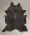 Chocolate XX-Large Brazilian Cowhide Rug 8'4