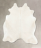 Ivory with Beige X-Large Brazilian Cowhide Rug 7'2