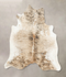 Light Brindle XX-Large Brazilian Cowhide Rug 7'2