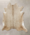 Champagne X-Large Brazilian Cowhide Rug 7'4