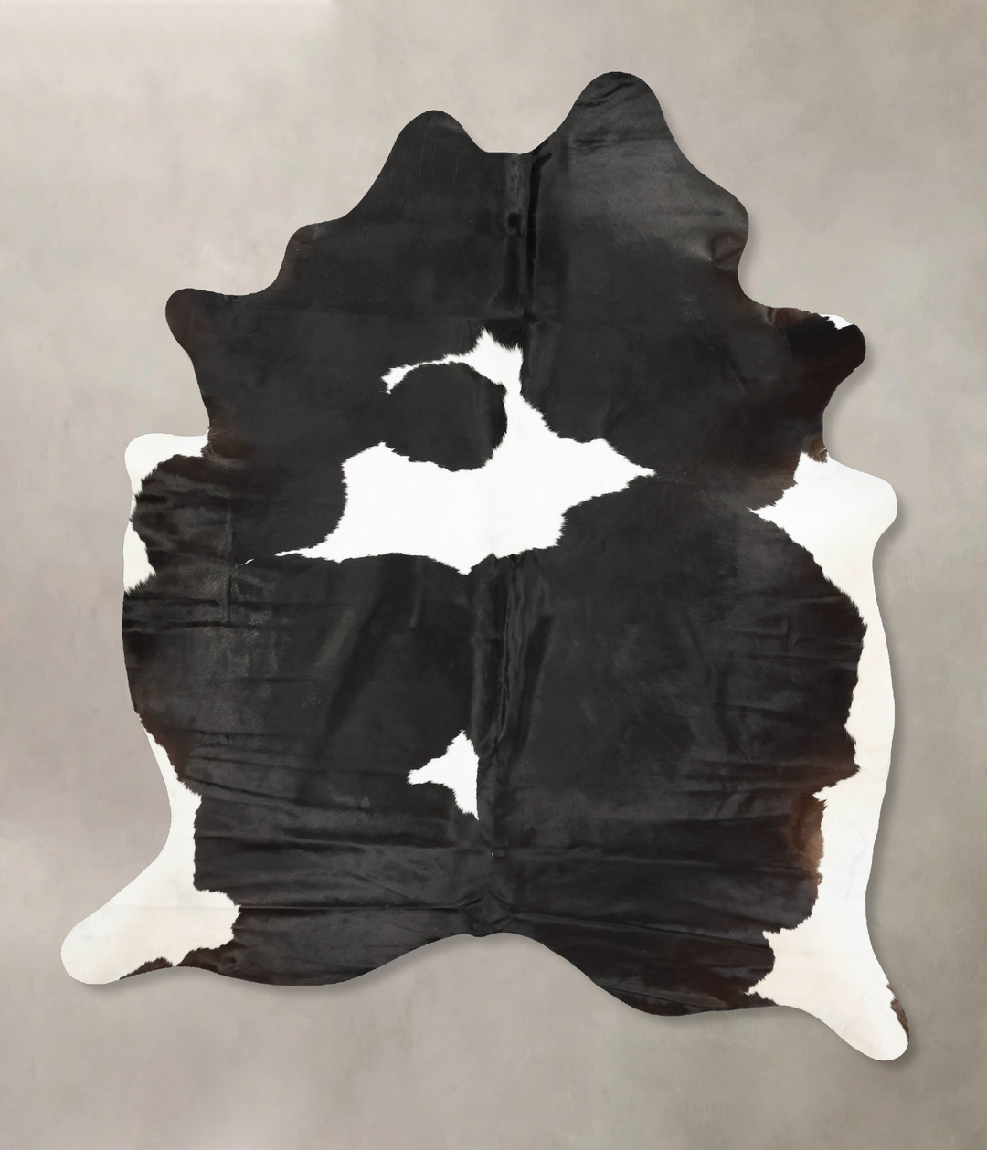 Black and White XX-Large Brazilian Cowhide Rug 8'6"H x 6'4"W #B15089 b