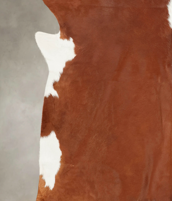 Hereford XX-Large Brazilian Cowhide Rug 7'7"H x 7'11"W #B1516 by Hudson Hides