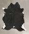 Black and White XX-Large Brazilian Cowhide Rug 8'1