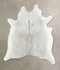 Medium Grey X-Large Brazilian Cowhide Rug 7'4