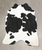 Black and White X-Large Brazilian Cowhide Rug 6'10