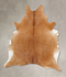 Beige XX-Large Brazilian Cowhide Rug 8'7