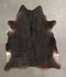 Chocolate X-Large Brazilian Cowhide Rug 7'9