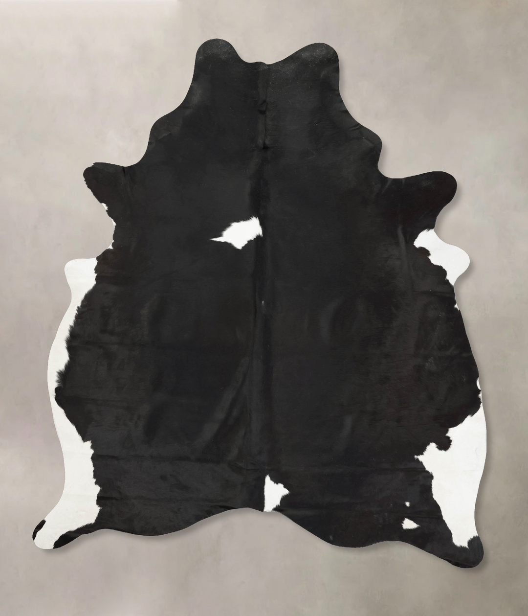 Black and White XX-Large Brazilian Cowhide Rug 9'2"H x 6'7"W #B15382 b