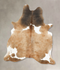 Light Caramel X-Large Brazilian Cowhide Rug 7'5