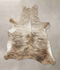 Light Brindle X-Large Brazilian Cowhide Rug 7'6