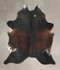 Chocolate XX-Large Brazilian Cowhide Rug 8'6