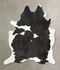 Black and White XX-Large Brazilian Cowhide Rug 8'8