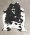 Black and White XX-Large Brazilian Cowhide Rug 8'3