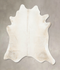 Ivory with Beige XX-Large Brazilian Cowhide Rug 7'2