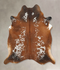 Salt and Pepper Brown Large Brazilian Cowhide Rug 6'5