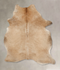 Beige X-Large Brazilian Cowhide Rug 7'9
