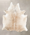 Grey with Beige X-Large Brazilian Cowhide Rug 7'6