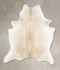 Grey with Beige XX-Large Brazilian Cowhide Rug 7'11