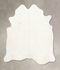 Ivory with Beige XX-Large Brazilian Cowhide Rug 7'10