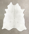 Light Grey XX-Large Brazilian Cowhide Rug 8'0