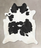 Black and White X-Large Brazilian Cowhide Rug 7'5