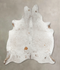 Salt and Pepper Brown XX-Large Brazilian Cowhide Rug 8'4