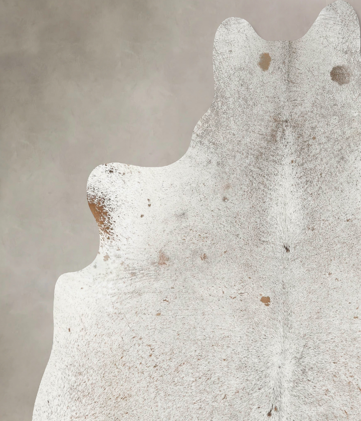 Salt and Pepper Brown XX-Large Brazilian Cowhide Rug 8'4"H x 6'9"W #B16012 by Hudson Hides