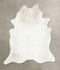 Ivory with Beige XX-Large Brazilian Cowhide Rug 8'10