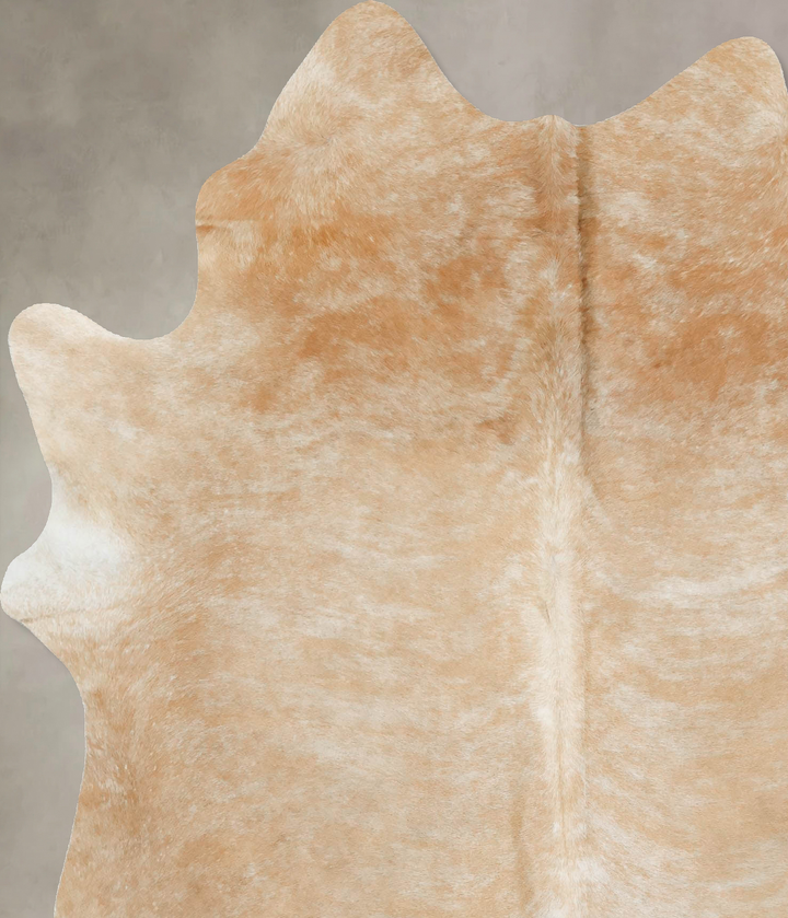 Palomino X-Large Brazilian Cowhide Rug 7'0"H x 5'9"W #B16079 by Hudson Hides
